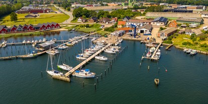 Yachthafen - Hunde erlaubt - Dänemark - Marina Toft Luftbild - Marina Toft