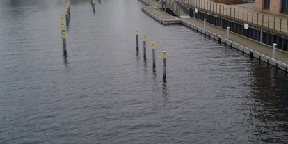 Yachthafen - Frischwasseranschluss - Blick auf den Wasserwanderrastplatz - Wasserwanderrastplatz am Packhofufer/Werft