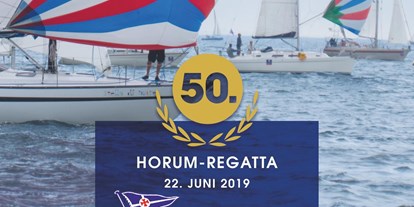 Yachthafen - am Meer - 50. Horum-Regatta am 22. Juni 2019 - Hafen Wangersiel