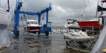 Yachthafen - Wäschetrockner - Spanien - Club Náutico de Sada