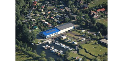 Yachthafen - Trockenliegeplätze - Deutschland - Luftbild Marina Wesenberg - Marina Wesenberg