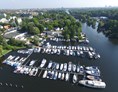 Marina: Hafen am Pichelssee - Bootsstände Angermann oHG