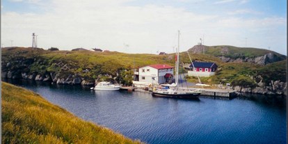 Yachthafen - Wäschetrockner - Sogn og Fjordane - Quelle: www.bulandsferie.no - Pernillestoe Bulandsferie