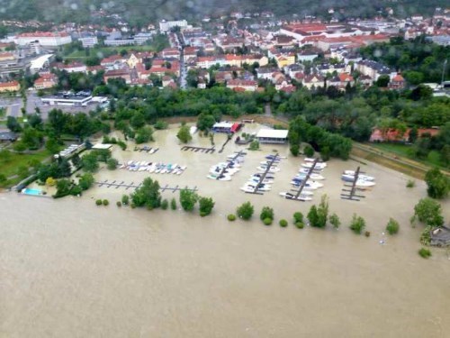 Hochwasser Krems an der Donau