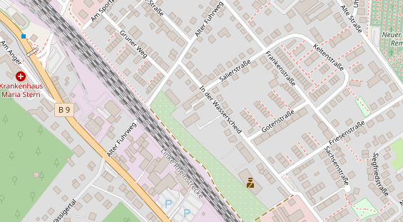 Marina auf Satellitenbild