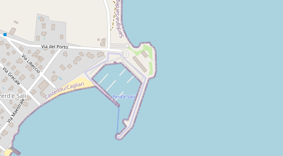 Marina auf Satellitenbild