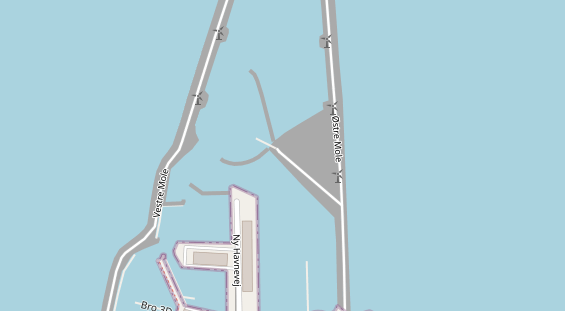 Marina auf Satellitenbild