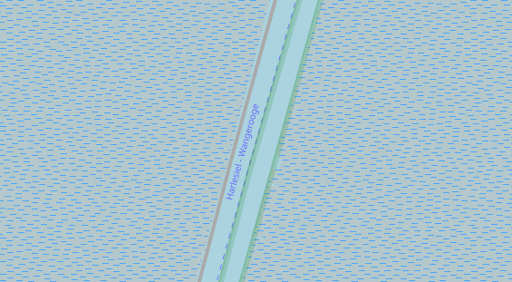 Marina auf Satellitenbild