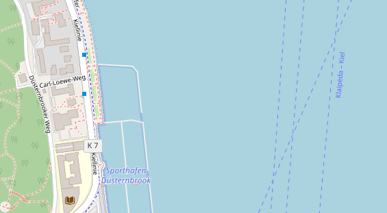 Marina auf Satellitenbild