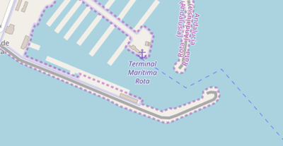 Marina auf Satellitenbild