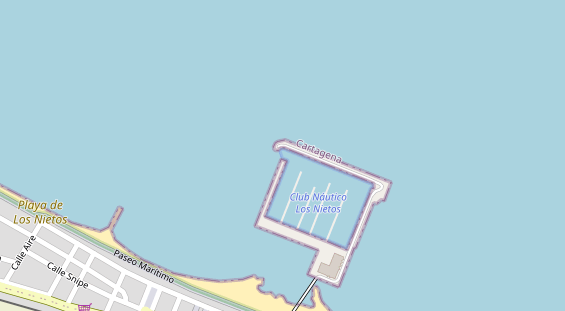 Marina auf Satellitenbild