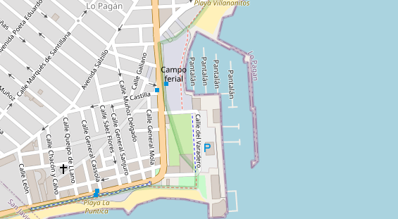 Marina auf Satellitenbild