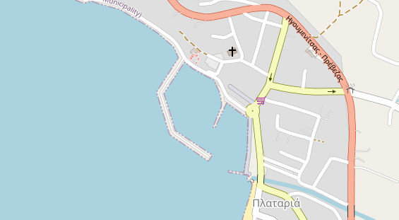 Marina auf Satellitenbild