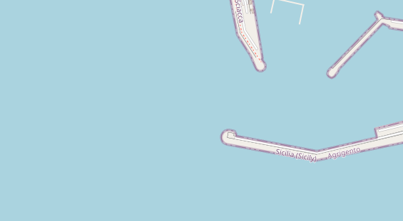 Marina auf Satellitenbild