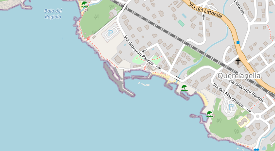 Marina auf Satellitenbild