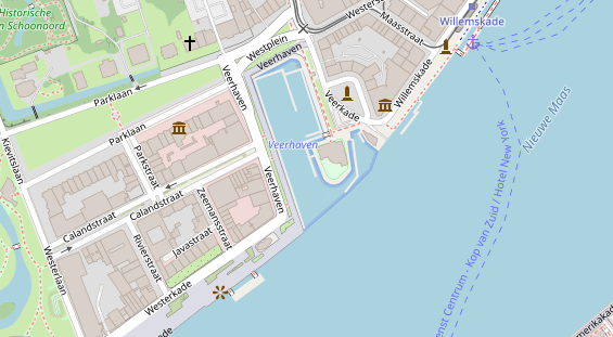 Marina auf Satellitenbild