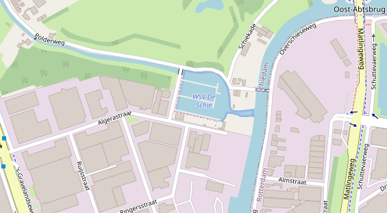 Marina auf Satellitenbild