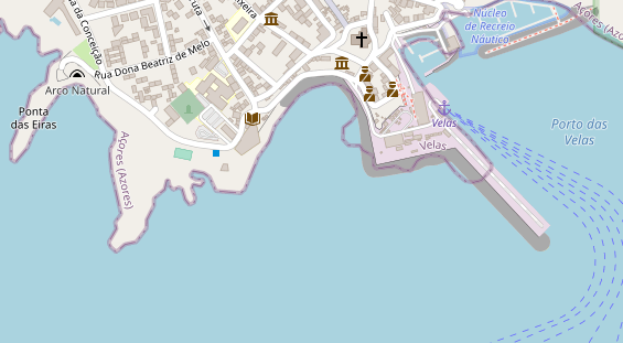 Marina auf Satellitenbild