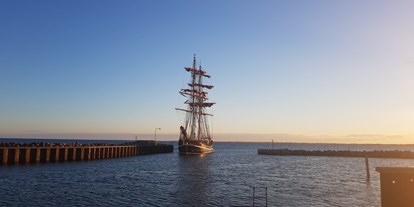 Yachthafen - Wäschetrockner - Dänemark - Klintholm Havn