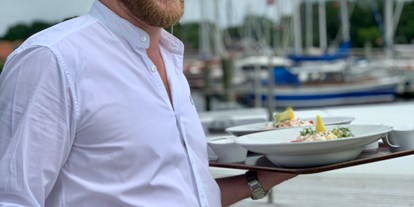 Yachthafen - am Meer - Dänemark - Wunderbares Restaurant Værftet in Marina Minde mit super Service - Marina Minde 
