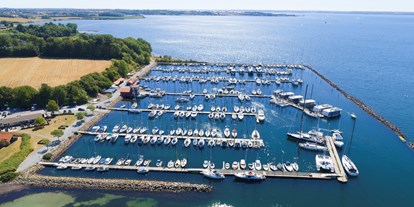 Yachthafen - Hunde erlaubt - Egernsund - Luftbild Marina Minde - Marina Minde 