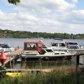 Marina - Blick auf den Zuiegelsee - Möllner Motorboot Club e.V. am Ziegelsee