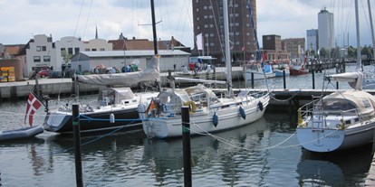 Yachthafen - am Meer - Schwimmsteg - YSE Hafen Eckernförde
