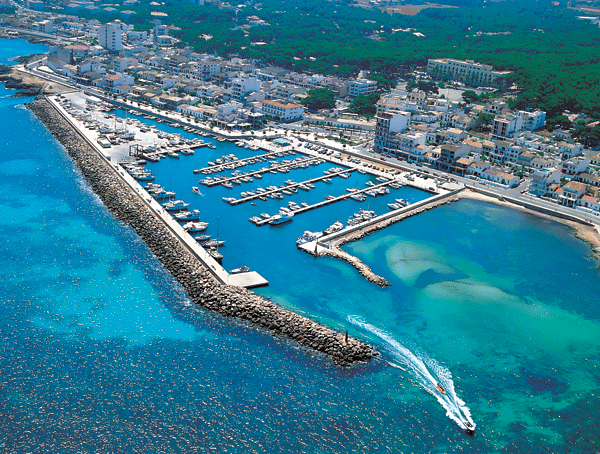 Marina - (c) http://www.guianauticadebaleares.com/ - Puerto Deportivo Ca'n Picafort