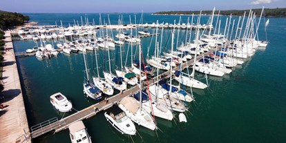 Yachthafen - Trockenliegeplätze - Marina Funtana