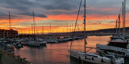Yachthafen - am Meer - Adria - Sonnenuntergang - Porto San Rocco Marina Resort S.r.l.