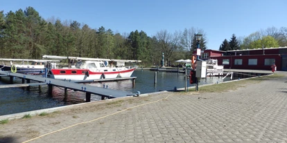 Yachthafen - Brandenburg - Unser Yachthafen verfügt über Dauer- und Gastliegeplätze sowie Campingmöglichkeit für Zelt und Wohnmobil.  - Yachthafen Marienwerder