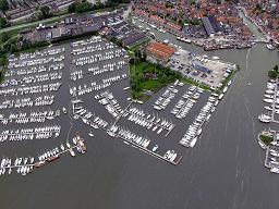 Marina - luftbild des Hafens - Jachthaven Waterland Monnickendam Bv