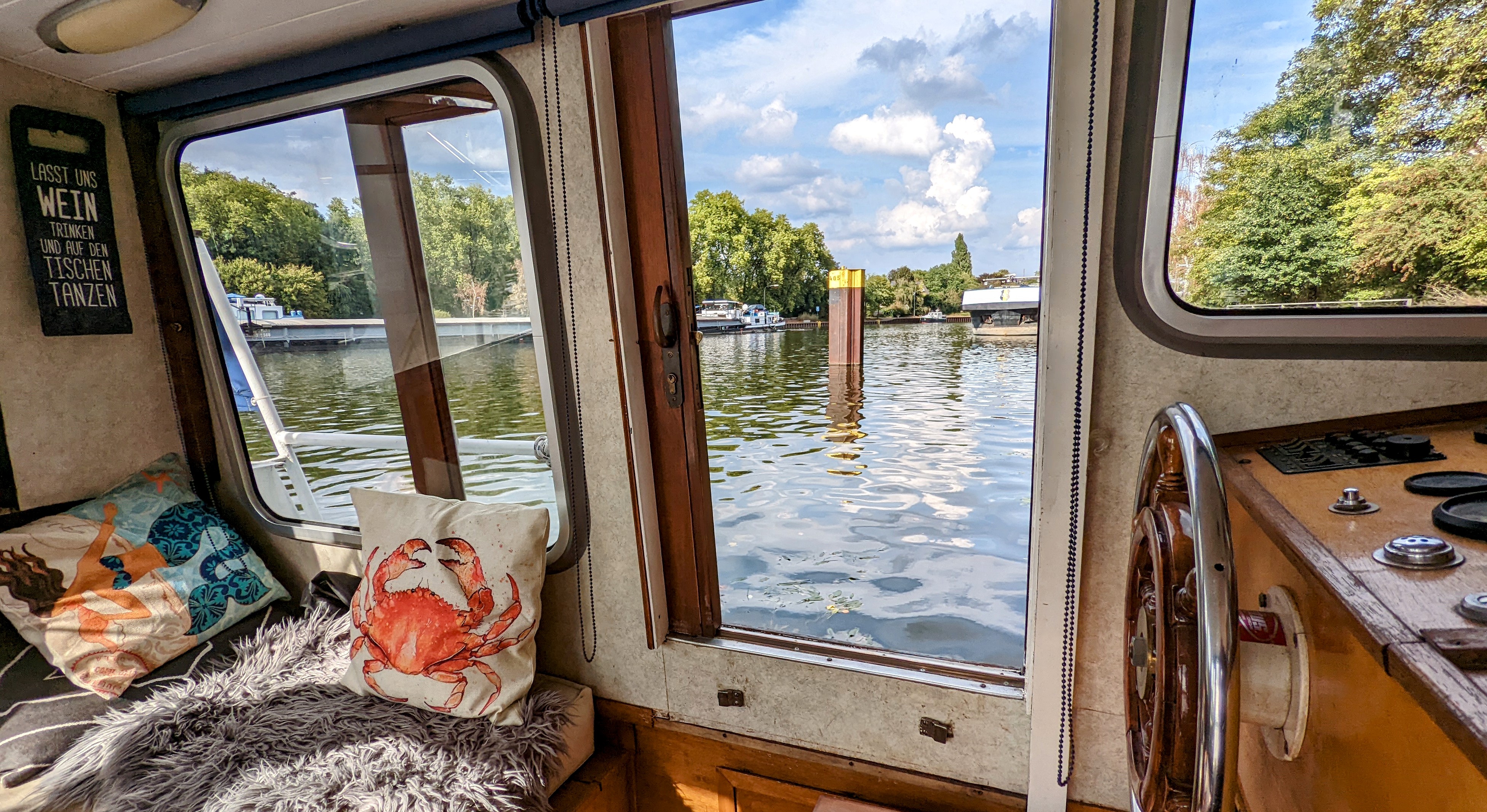 Yachthafen - Niederrhein - Wohler´s Hafen an der Schleuse