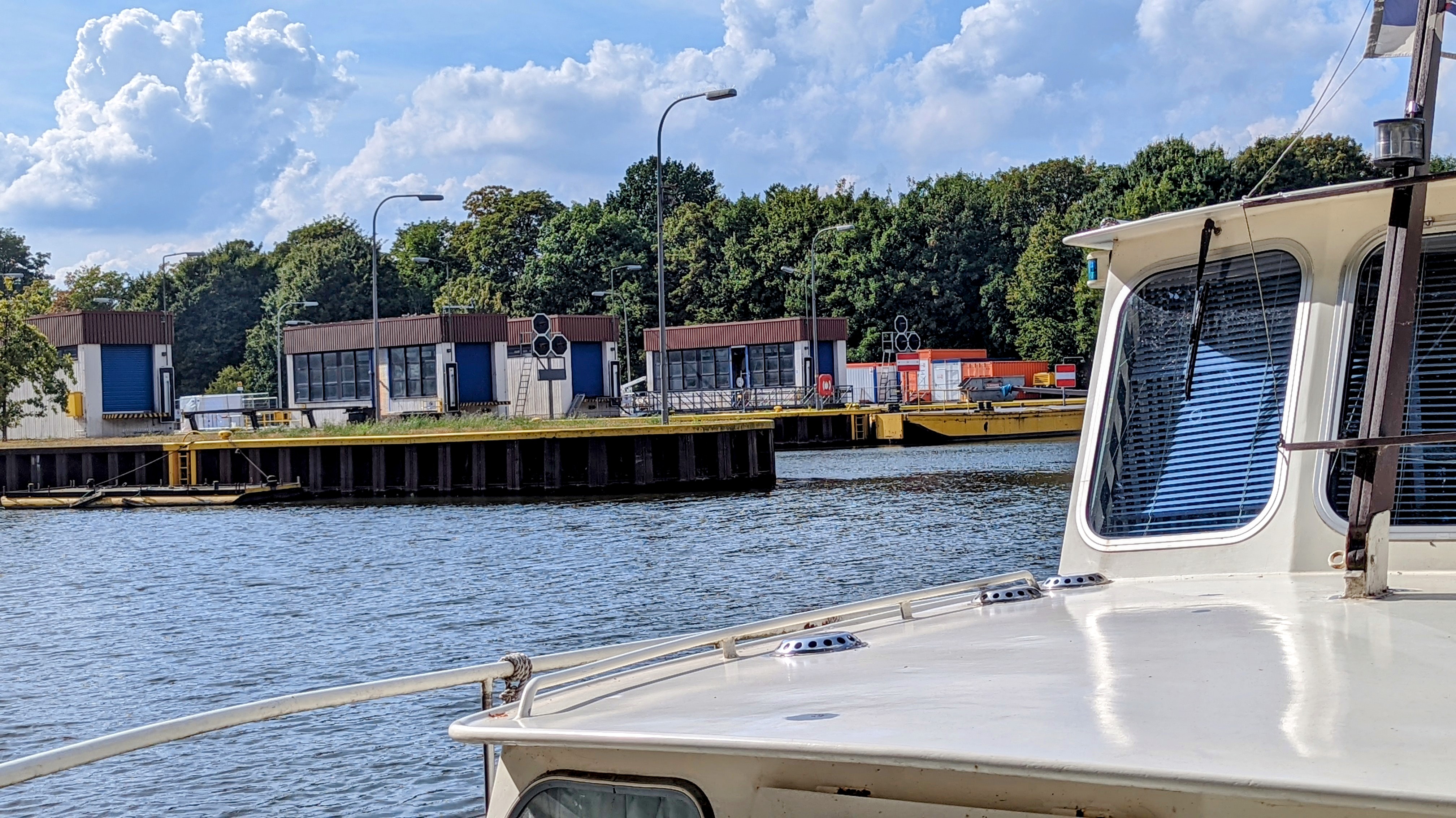 Marina: Wohler´s Hafen an der Schleuse