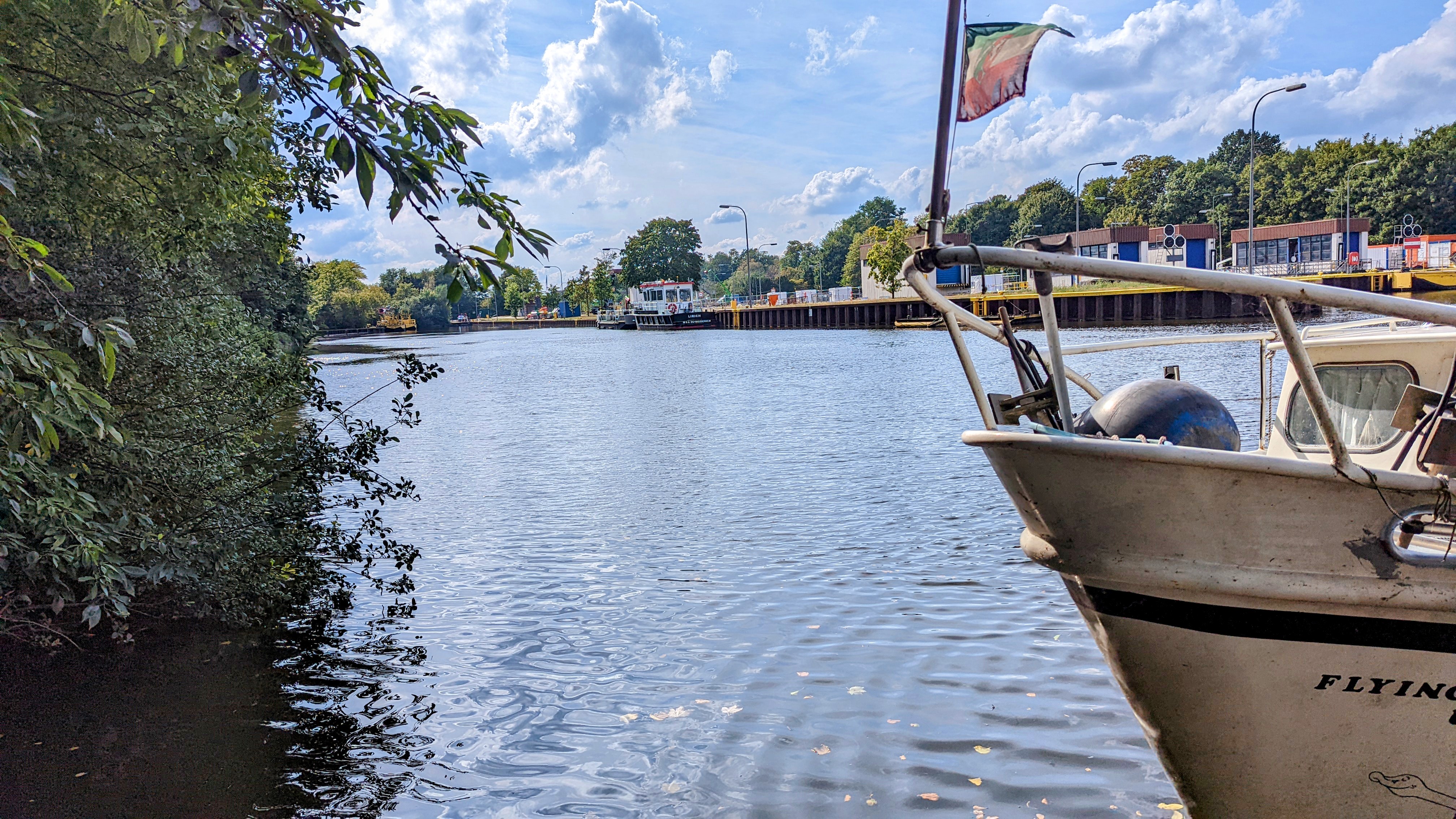 Marina: Wohler´s Hafen an der Schleuse