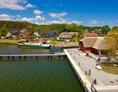 Marina: Hafen von Sellin / Räucherschiff Roland - Hafen Ostseebad Sellin