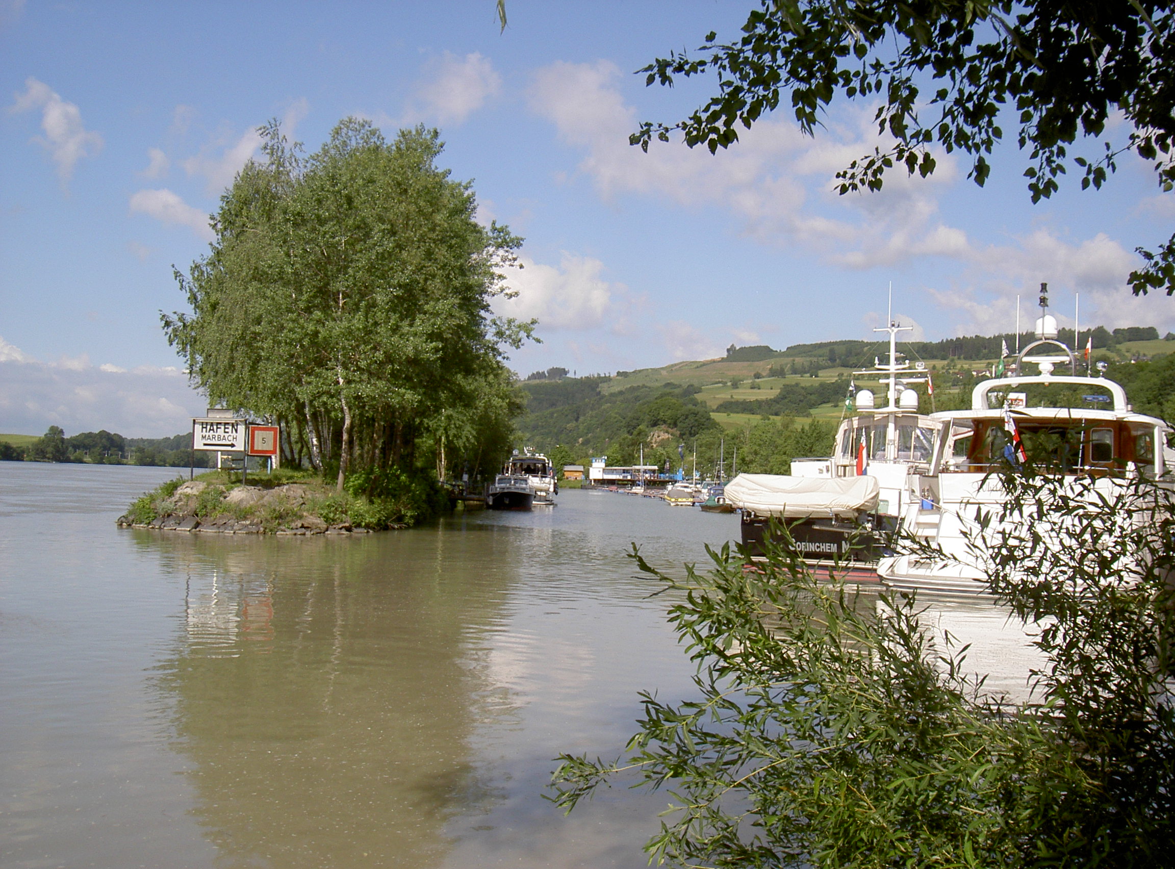 Yachthafen - Sportboothafen Marbach