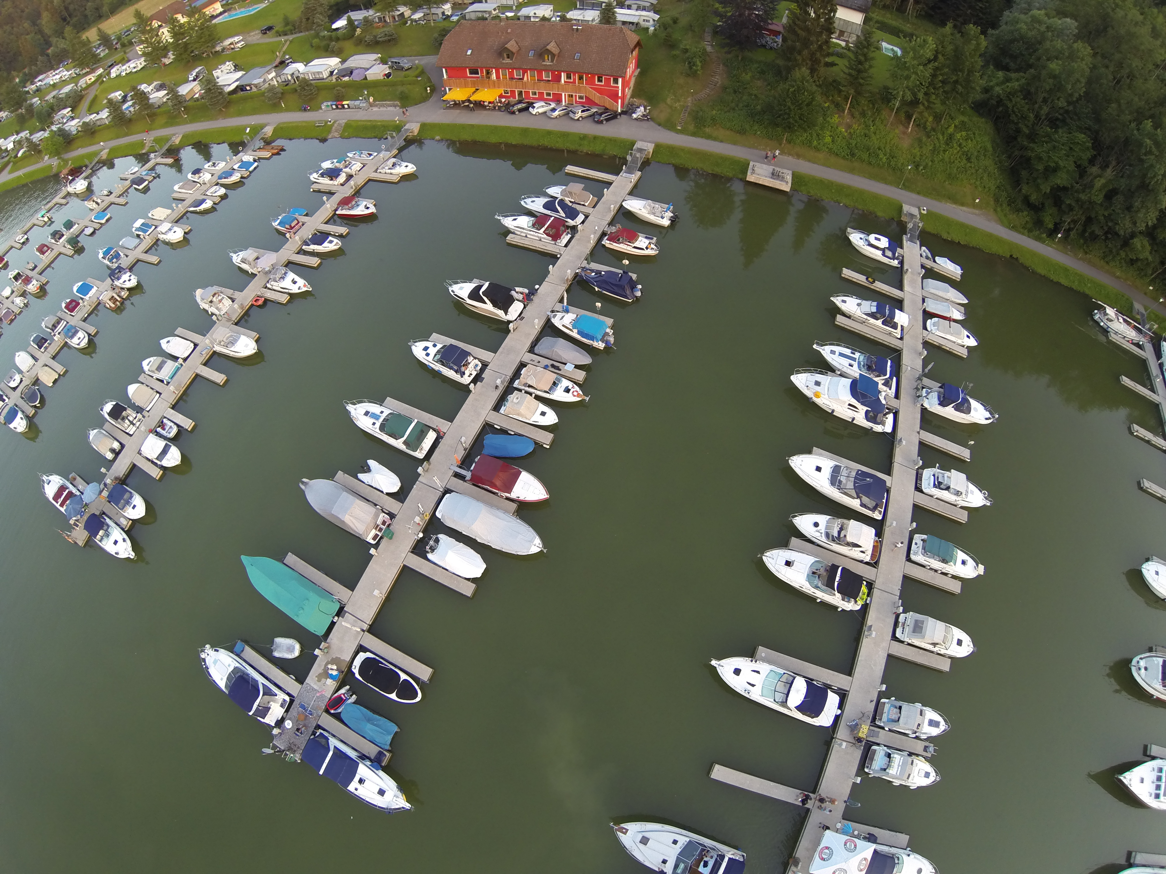 Yachthafen: Yachthafen Schlögen