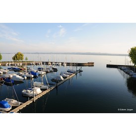 Marina: Blick auf den Gäste-Steg und die Hafeneinfahrt! - Sporthafen