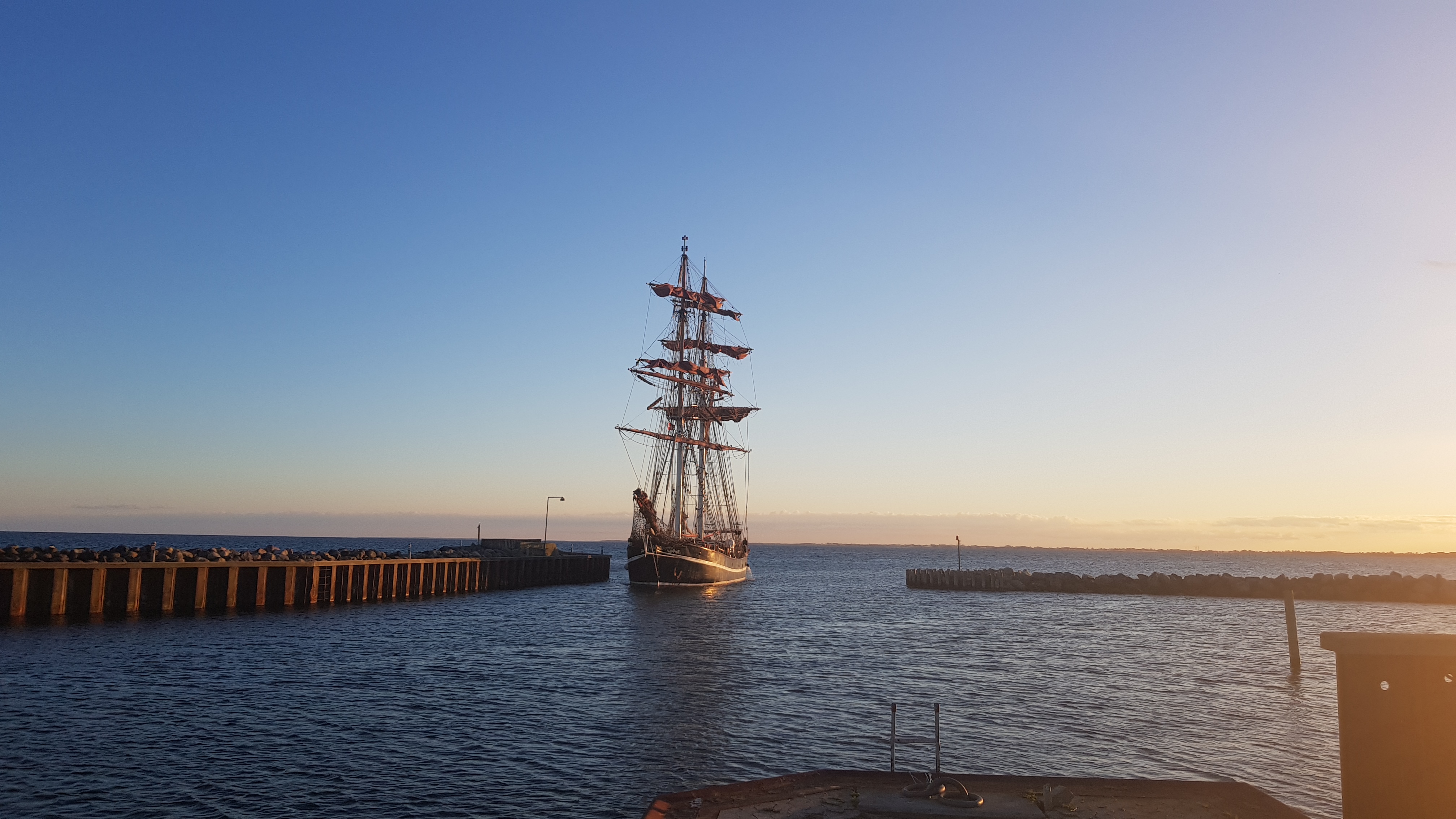 Yachthafen - Klintholm Havn