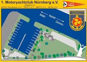 Yachthafen - Franken - – Main-Donau-Kanal km 65,2 – Hafenmeister: +49 173 8009388 - 1. Motoryachtclub Nürnberg e. V.