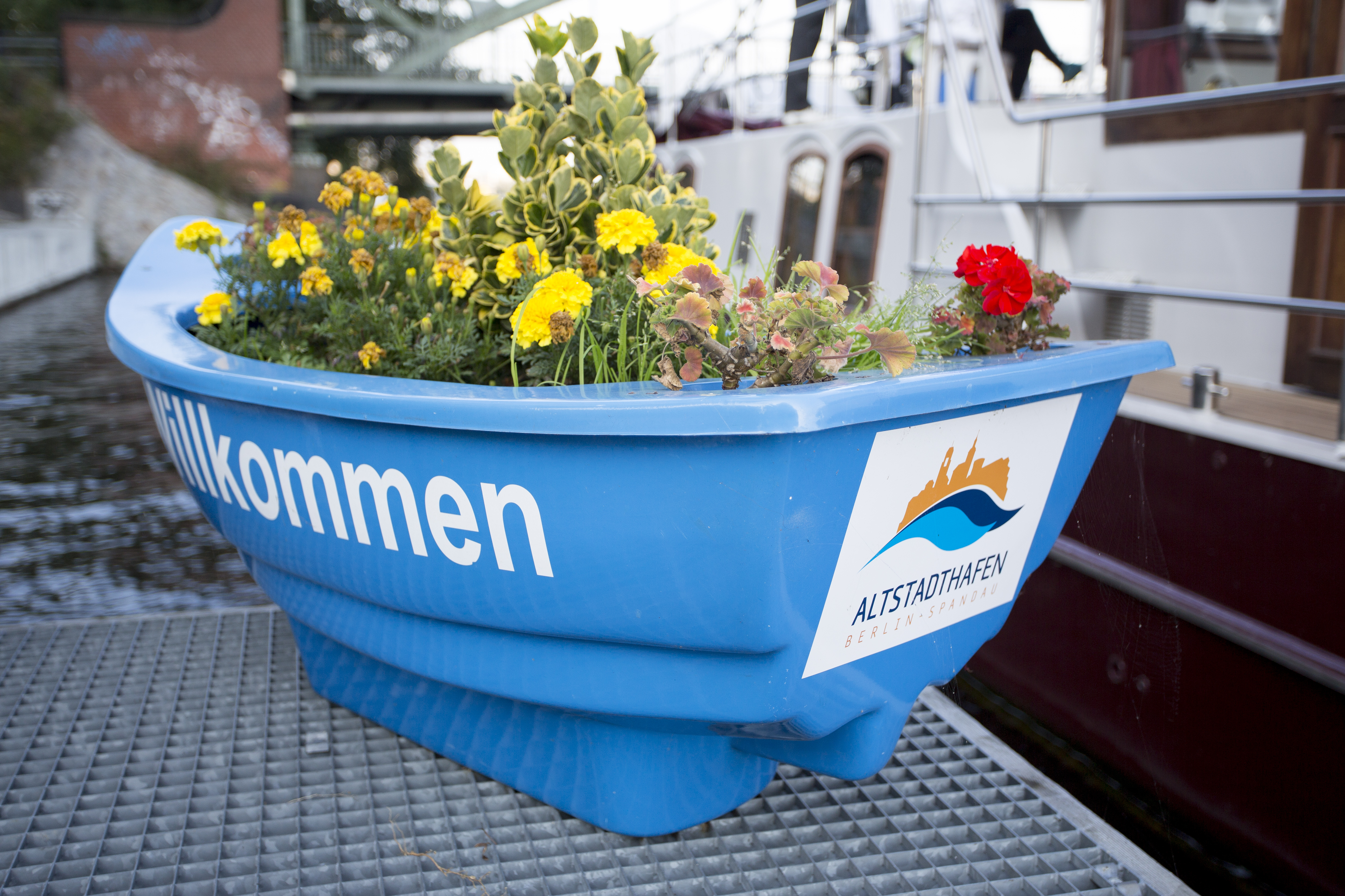 Yachthafen - am See - Herzlich Willkommen im Altstadthafen - Altstadthafen Berlin Spandau