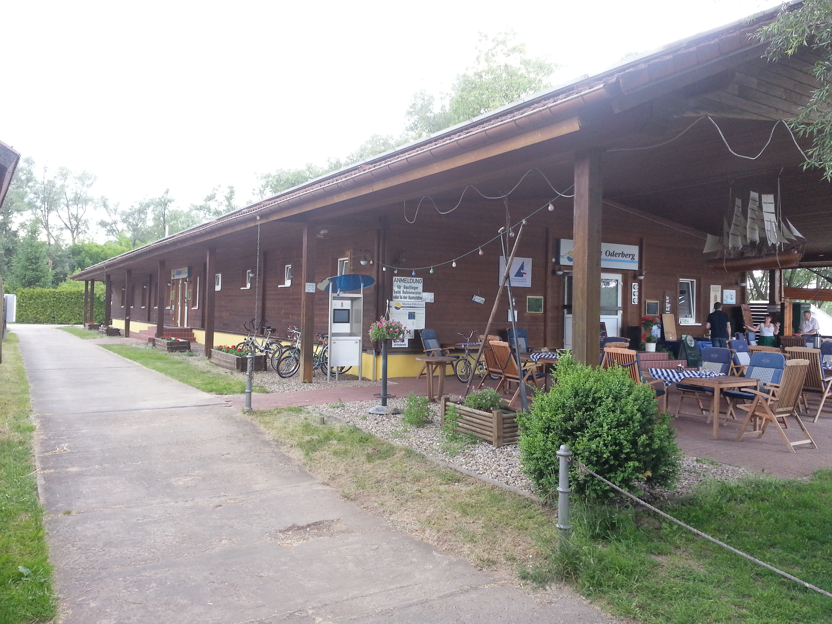 Yachthafen - Objekt mit Restaurant und Hotel - Marina Oderberg