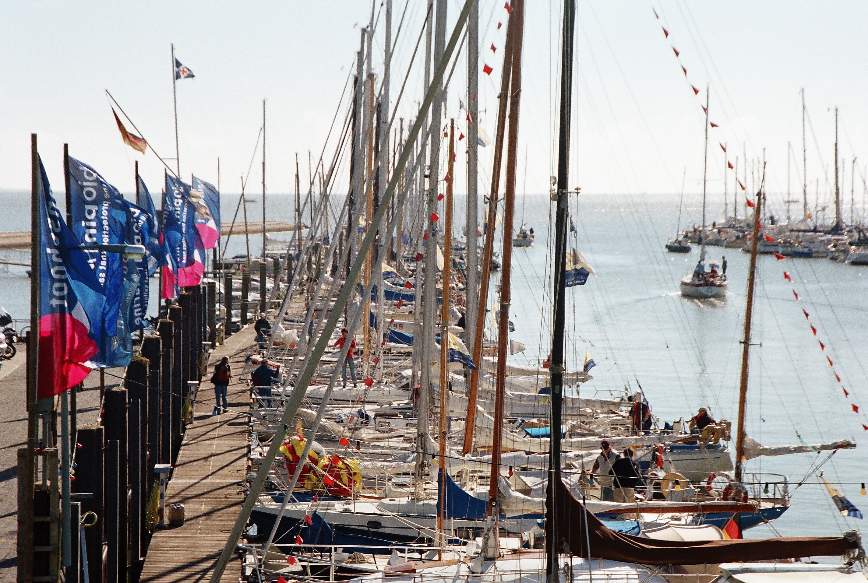 Yachthafen - Niedersachsen - Steganlage Segelkameradschaft Horumersiel - Hafen Wangersiel