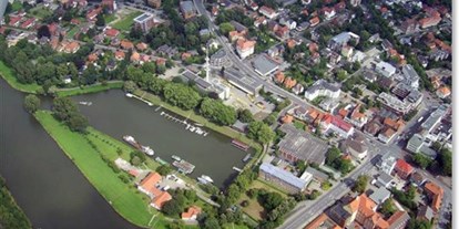 Yachthafen - am Fluss/Kanal - Emsland, Mittelweser ... - Quelle: www.kc-nienburg.de - Kanu-Club Nienburg