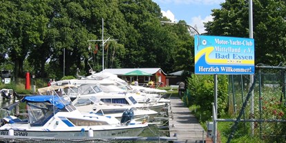 Yachthafen - Hunde erlaubt - (c): www.mycm-be.de - Motor-Yacht-Club Mittelland e.V.