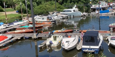 Yachthafen - Lüneburger Heide - Boote und Wohnmobile - Lauenburg