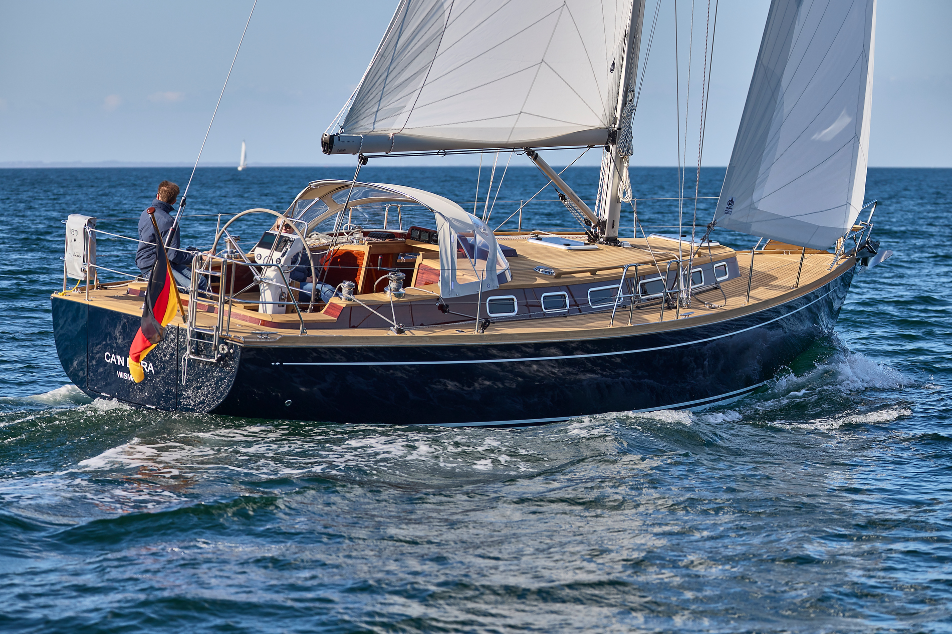 Marina: Scalar 40 - Segeln auf der Ostsee - Bild Nico Krauss - Henningsen & Steckmest, Grauhöft