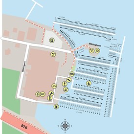 Marina: Wiking Yachthafen