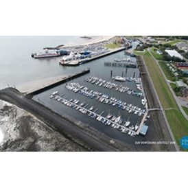 Marina: Yachthafen Wyk auf Föhr von Norden - Sportboothafen Wyk auf Föhr